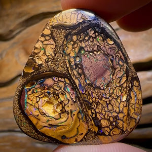 89.2cts - Tribal Australian Boulder Opal from Yowah HALF PRICE BARGAIN