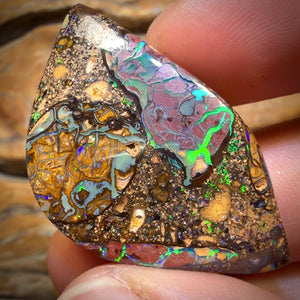 66.9cts - “Celebrity Stone” Tribal Queensland Boulder Opal from Yowah