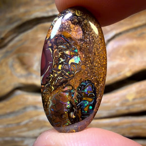 TGIF 14.9cts - “That’s Nuts!”Tribal Queensland Boulder Opal. Australian Opal