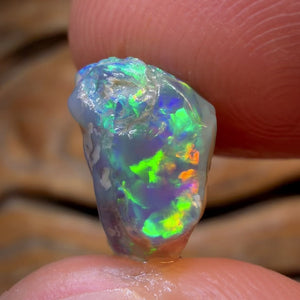 HDW 5.1cts - Lightning Ridge Dark Crystal Opal Rough Piece