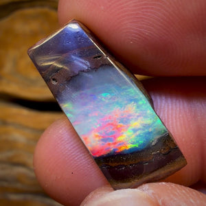 23.3cts - BANGER Yowah Nut Crystal Centre Opal. Polished Specimen