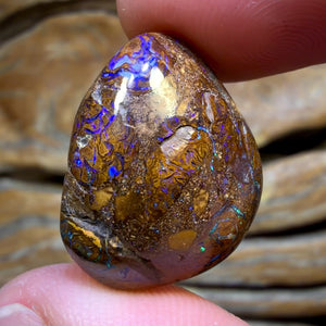 🔨 AUCTION 🔨 No Reserve 27.6cts - Tribal Yowah Nut Opal. Australian Opal Rub