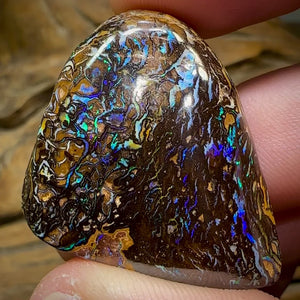 80.6cts - Yowah Nut Opal. Tribal Pattern