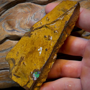 471cts - Yowah Opal Rough Piece. Biscuit Band