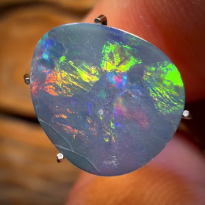 🔨 AUCTION 🔨 2.7cts - Lightning Ridge Opal Doublet. RECUTTERS DELIGHT