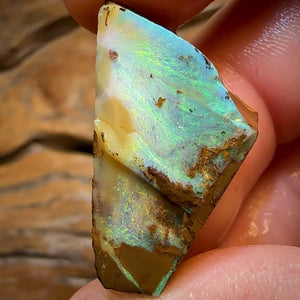 41.5cts - Queensland Boulder Seam Opal Rub