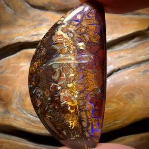 53.3cts - Tribal Yowah Nut Opal. Double Sided