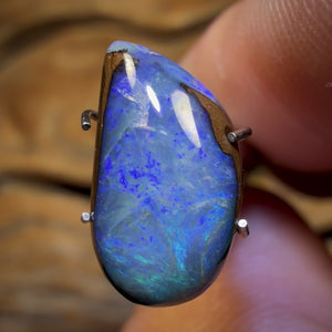 🔨 AUCTION 🔨 No Reserve 3.4cts - Queensland Boulder Seam Opal from Winton. Australian Opal