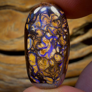 32.1cts - Thick Tribal Magic Yowah Nut Opal. Double Sided