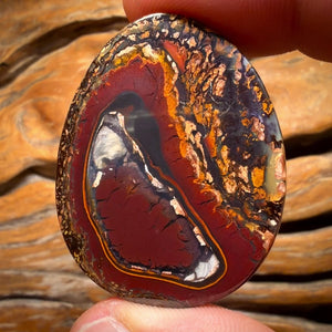 BIG BOY BARGAIN CARD! 97.1cts - Yowah Nut Crystal Centre Opal. Australian Boulder Opal