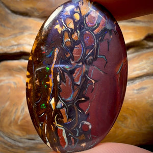 52.6cts - Top Tribal Queensland Boulder Opal from Yowah