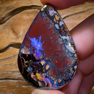 120.1cts - Tribal Queensland Boulder Opal
