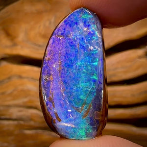 🔨 AUCTION 🔨 Reserve 💎 High Roller Banger Auction 💎  Beauty 40.5cts - Top Queensland Boulder Seam Opal Rub