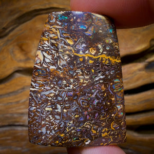 213.3cts - Tribal Australian Boulder Opal. Polished Specimen
