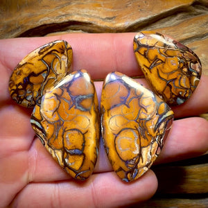 Get TWO FREE Card!113.6cts - Yowah Nut Tribal Family Parcel. Australian Opal