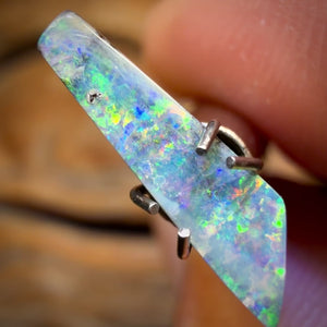 Half Price Card! 0.8cts - Queensland Boulder Seam Opal. Australian Opal