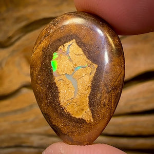 26.5cts - Yowah Nut Tribal Kernel Opal. Australian Boulder Opal