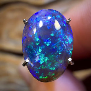 1.35cts - Lightning Ridge Dark Crystal Opal