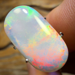 3.9cts - “Fire Fly” Rare South Australian Crystal Opal from Mintabie
