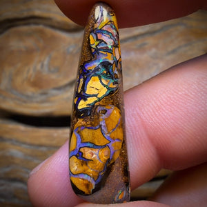 18.1cts - Tribal Australian Boulder Opal from Yowah