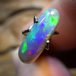 0.8cts - Black Crystal Dark Opal from Lightning Ridge