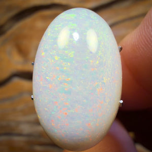 12.3cts - South Australian White Opal from Coober Pedy