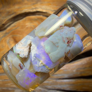 50.4cts - Lightning Ridge Opal Vial