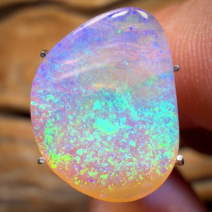 Wild Card! 4.2cts - Solid Australian Boulder Pipe Crystal Opal