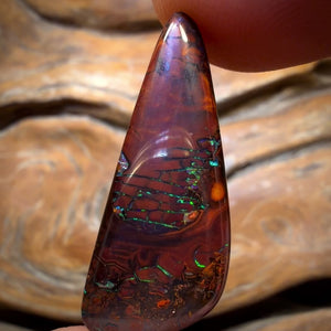 19.2cts - Tribal Yowah Nut Opal. Australian Opal