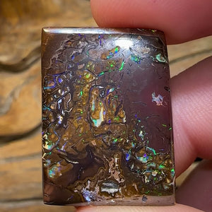 44.1cts - Double Sided Australian Boulder Opal TRIBAL