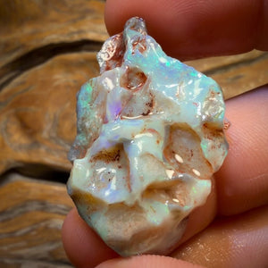 38.7cts - Lightning Ridge Dark Opal Rough Piece