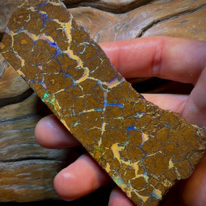 Dad Card! 683cts - Queensland Boulder Seam Opal Rough Specimen Piece