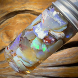 57.9cts - Lightning Ridge Opal Vial
