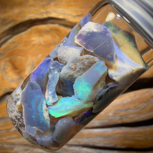 54cts - Lightning Ridge Opal Vial