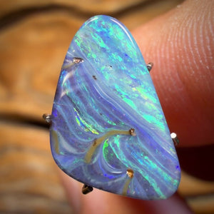 4,1 Karat – Australischer Boulder Seam Opal aus Winton