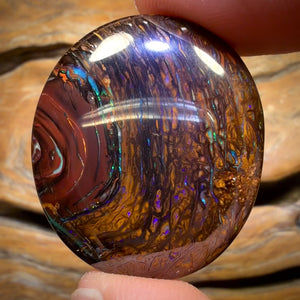 Wild Card!  65.4cts - Tribal Yowah Nut Opal. Double Sided
