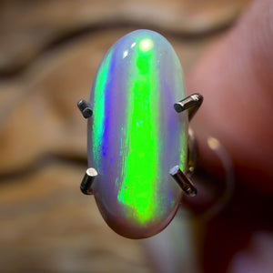 0.98cts - Amazing Rolling Windmill Dark Opal from Lightning Ridge