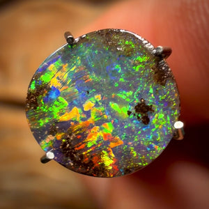 1.5cts - Kaleidoscope Kicker Australian Boulder Seam Opal