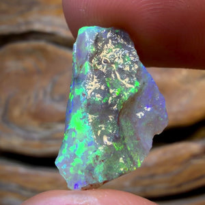 HDW 6.3cts - Lightning Ridge Dark Opal Rough Piece