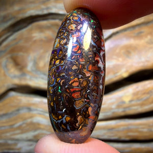 HDW 22.9cts - Tribal Queensland Boulder Opal from Yowah