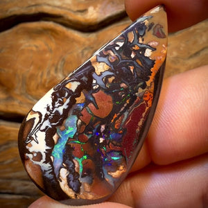 103.3cts - TOP Tribal Australian Boulder Opal from Yowah