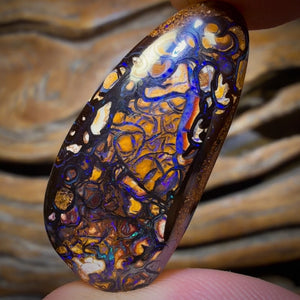 28.3cts - Tribal Yowah Nut Opal. Australian Opal