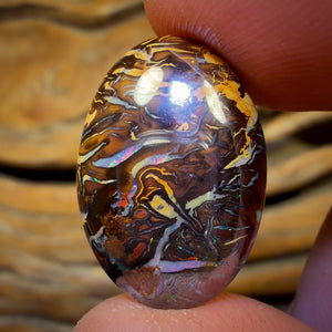 14.6cts - Top Tribal Queensland Boulder Opal from Koroit