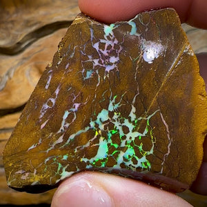 192.2cts - Australian Boulder Opal Rub