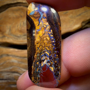 27.6cts - Tribal Australian Boulder Opal from Yowah