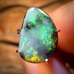 🔨 AUCTION 🔨 Reserve 💎 High Roller Banger Auction 💎 1.6cts - Queensland Boulder Seam Opal from Winton
