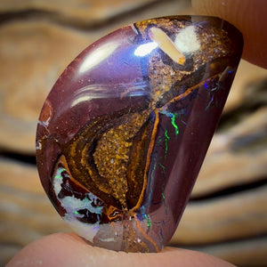 10.9cts - Tribal Yowah Nut Opal. Australian Opal BARGAIN