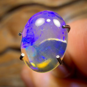 Wildcard! 0.95cts - Solid Australian Boulder Pipe Crystal Opal