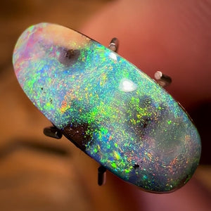 2.3cts - Queensland Boulder Seam Opal from Winton