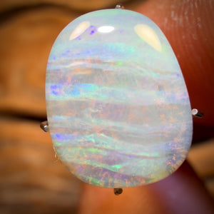 4.9cts - “Ice Waves” Australian Boulder Seam Opal from Winton
